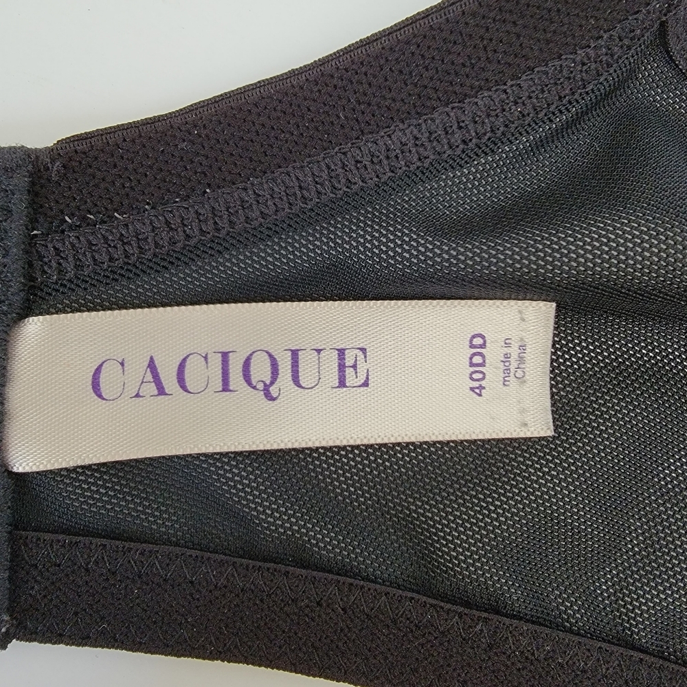 Cacique Lightly Lined Underwire Leopard Print 40dd - image 5